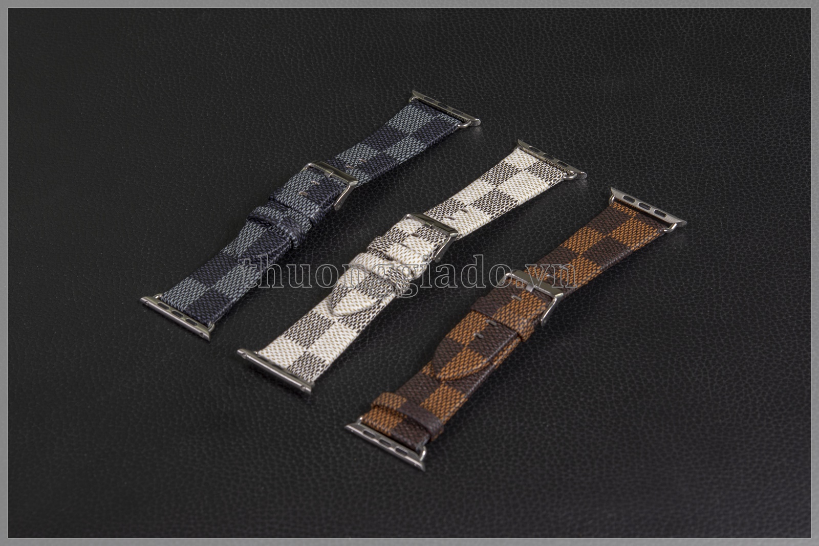 Dây da cho đồng hồ Apple Watch 42mm (phong cách LV - Louis Vuitton)