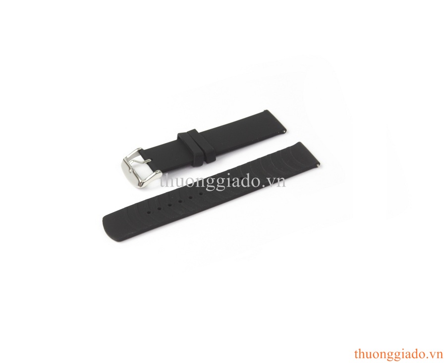 Dây đeo tay Samsung Gear 2, Gear 2 Neo, W150, Moto 360, Gear S3 (chất liệu cao su)