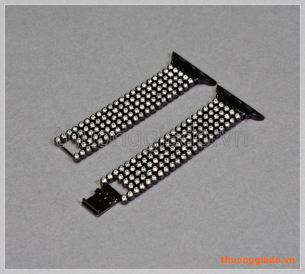 Dây đồng hồ Apple Watch 38mm (mặt đính kim cương, mẫu 2)