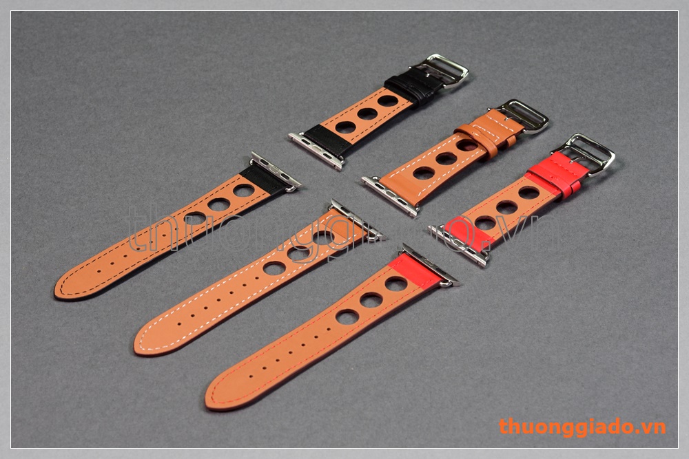 Dây đồng hồ Apple Watch 42mm, Apple Watch 38mm (dây RALLY, chất liệu da bò)
