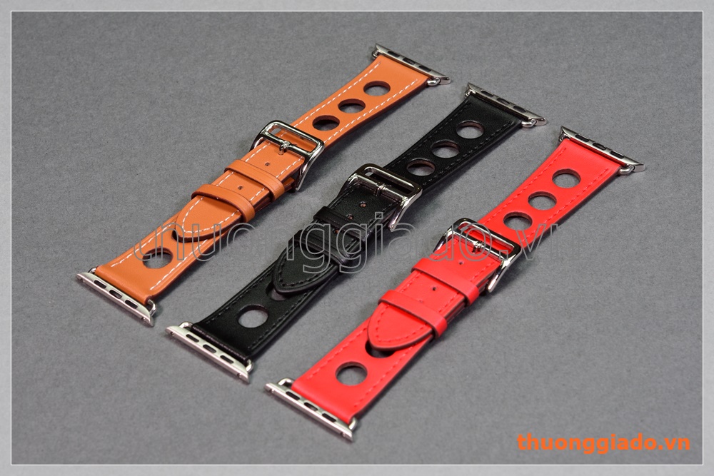 Dây đồng hồ Apple Watch 42mm, Apple Watch 38mm (dây RALLY, chất liệu da bò)