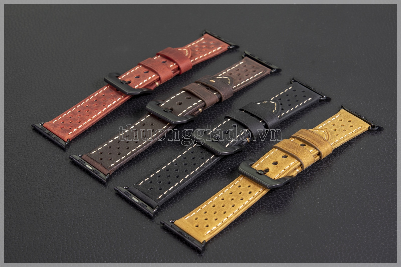 Dây đồng hồ Apple Watch 42mm (chất liệu da bò, Nike Edition)