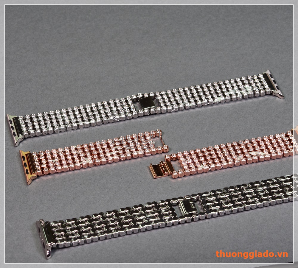 Dây đồng hồ Apple Watch 42mm (hợp kim đính kim cương)