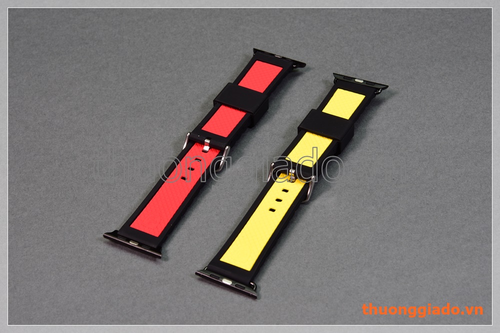 Dây đồng hồ Apple Watch 42mm (Scuderia Ferrari, dây cao su)