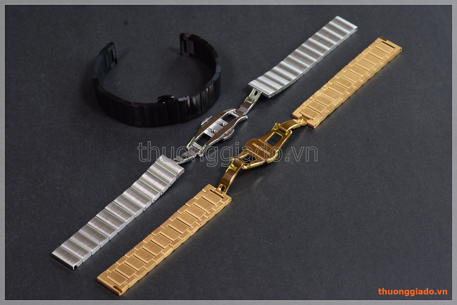 Dây đồng hồ Huawei Talkband B3 (bề rộng dây 16mm), thép không gỉ
