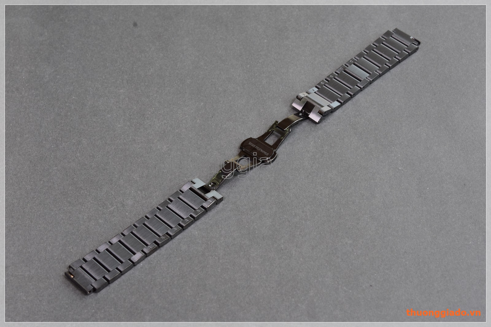 Dây đồng hồ Huawei Watch (thép không gỉ 3 mắt dây, bề rộng đầu gài chốt 18mm)