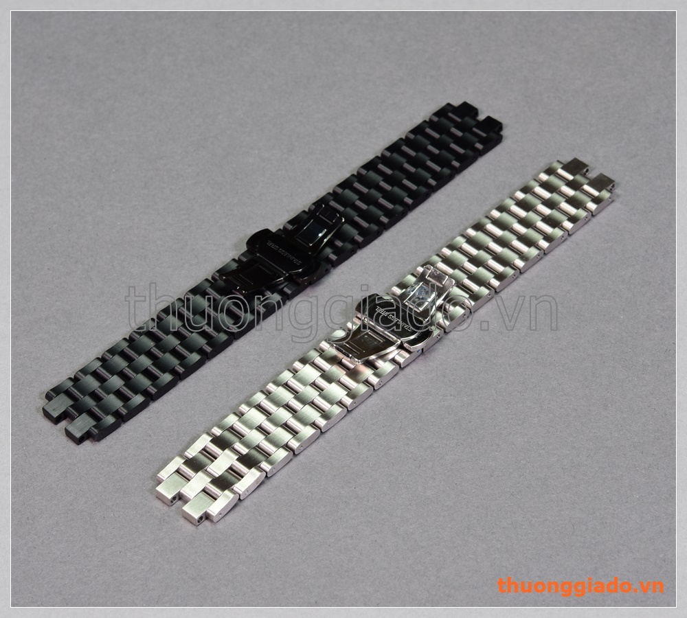 Dây đồng hồ Pebble Steel (thép không gỉ, một hàng 5 mắt)