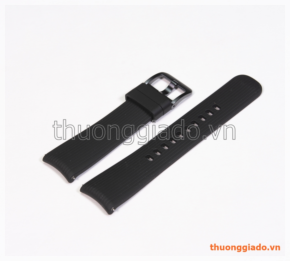 Dây đồng hồ Samsung Galaxy Watch 42mm, Gear S2 Classic màu đen, hàng chính hãng