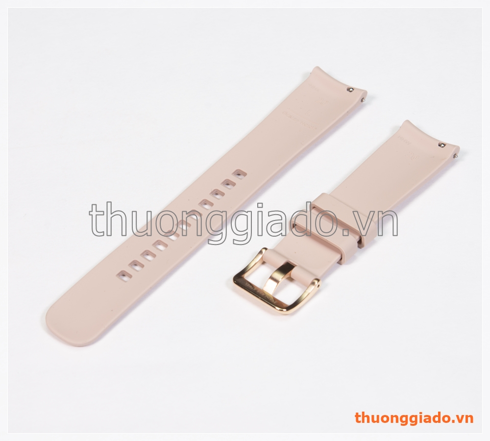 Dây đồng hồ Samsung Galaxy Watch 42mm, Gear S2 Classic màu vàng hồng, hàng chính hãng
