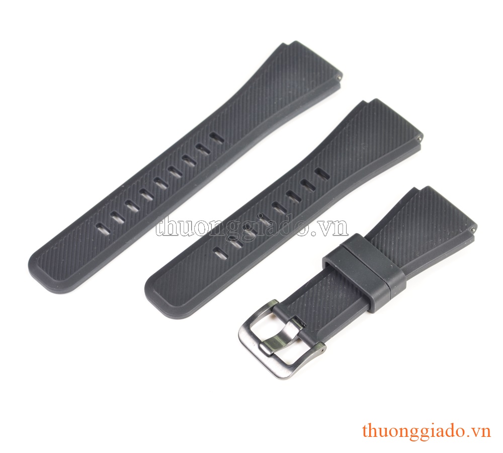 Dây đồng hồ Samsung Gear S3 classic, Gear S3 frontier (Cao su, hàng chính hãng)