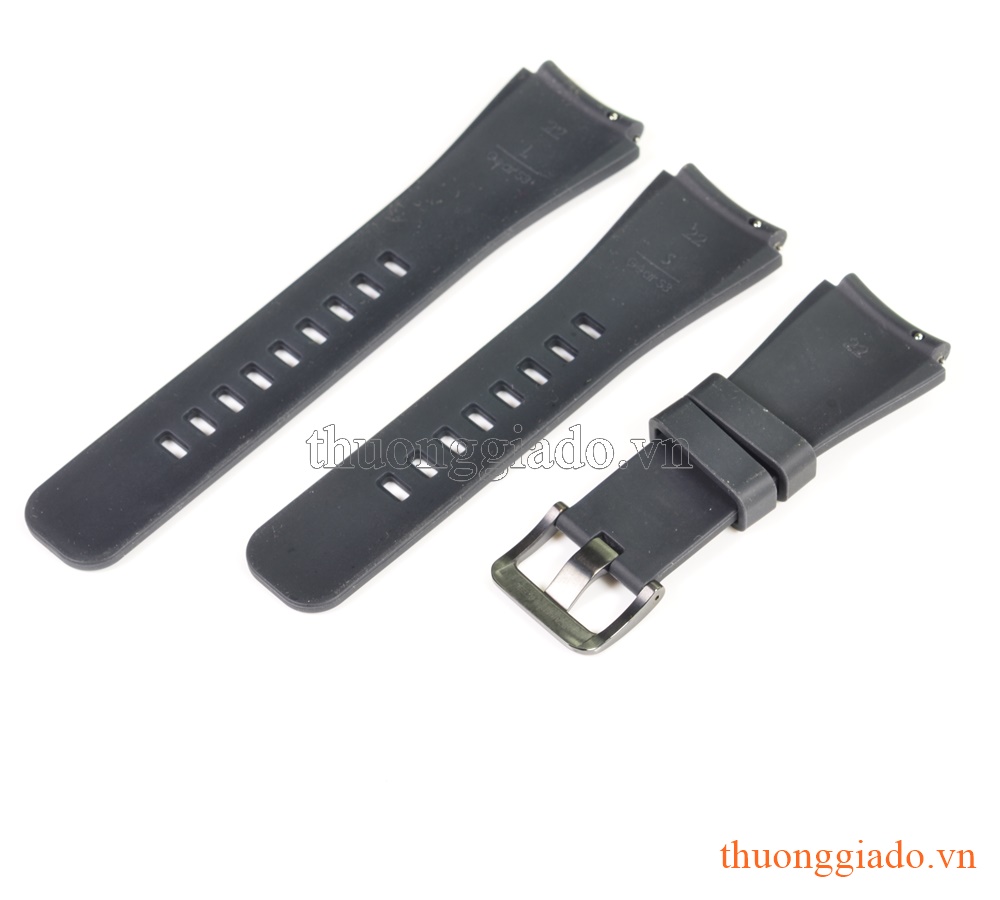 Dây đồng hồ Samsung Gear S3 classic, Gear S3 frontier (Cao su, hàng chính hãng)