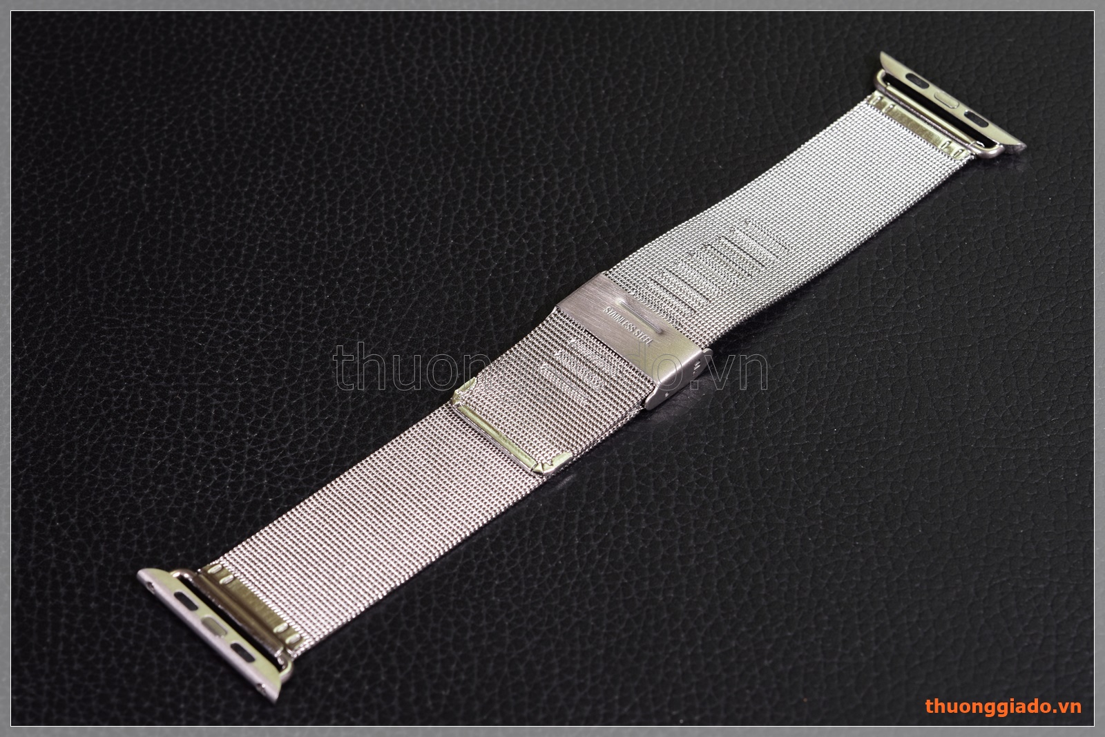 Dây đồng hồ thông minh Apple Watch 42mm (thép không gỉ, mắt nhỏ, mẫu 01)