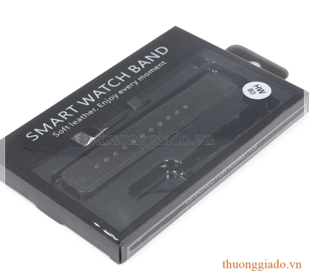 Dây đồng hồ thông minh Huawei TalkBand B3 (chất liệu da bò)