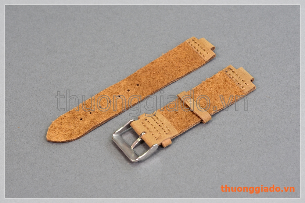 Dây đồng hồ thông minh size 12mm (da bò mộc)