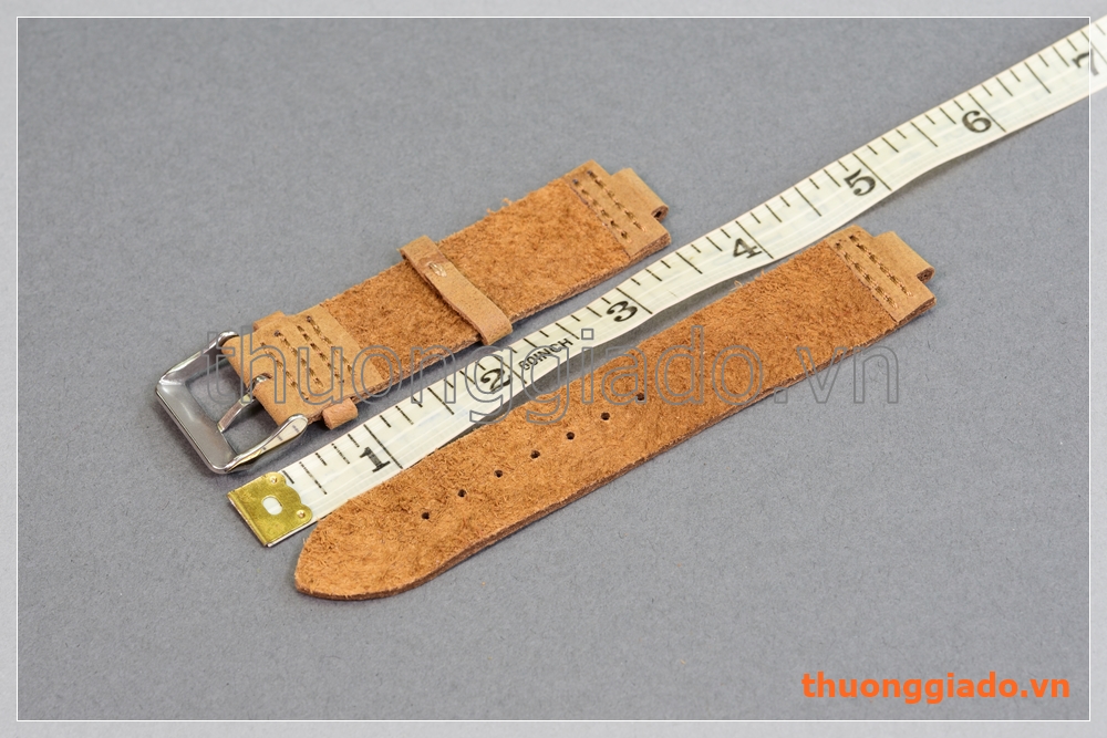 Dây đồng hồ thông minh size 12mm (da bò mộc)