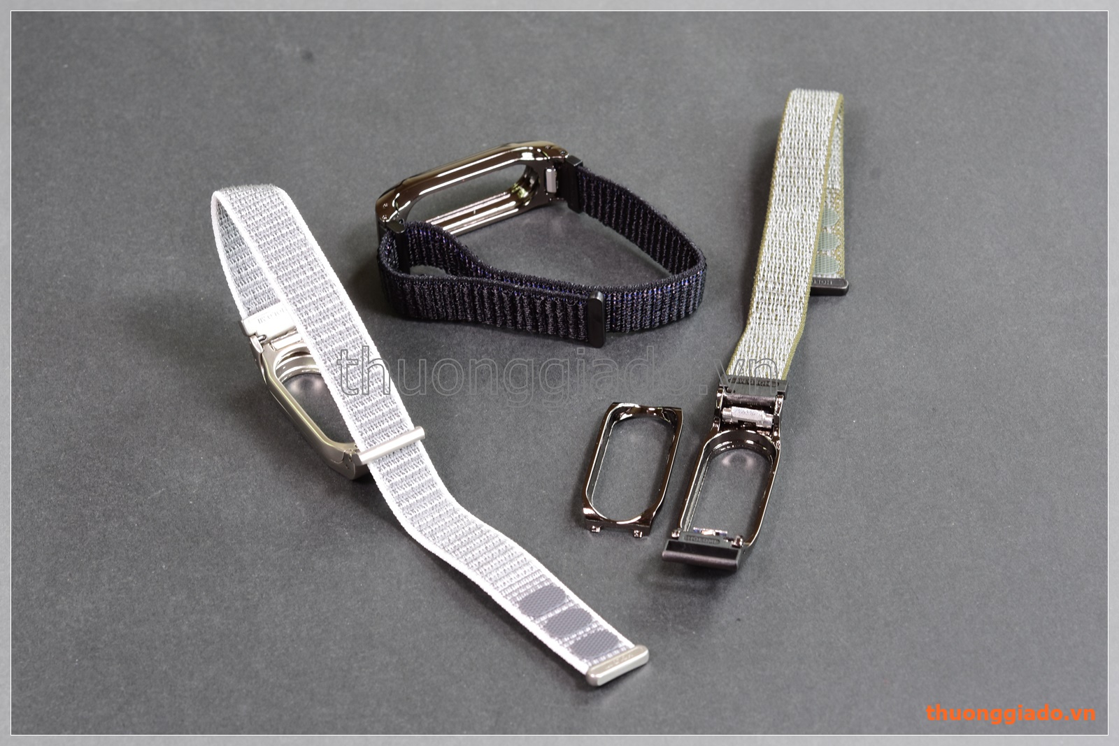 Dây thay thế Mi Band 2 (dây vải, khóa dính dán Velco)