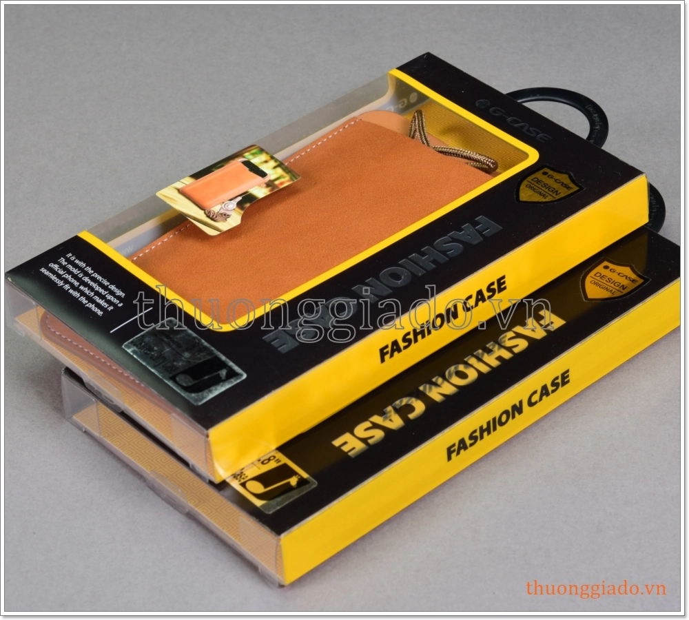 Bao da đeo cổ iPhone 11 Pro (5.8 inch), iPhone XS (5.8"), chất liệu da bò hiệu G-CASE