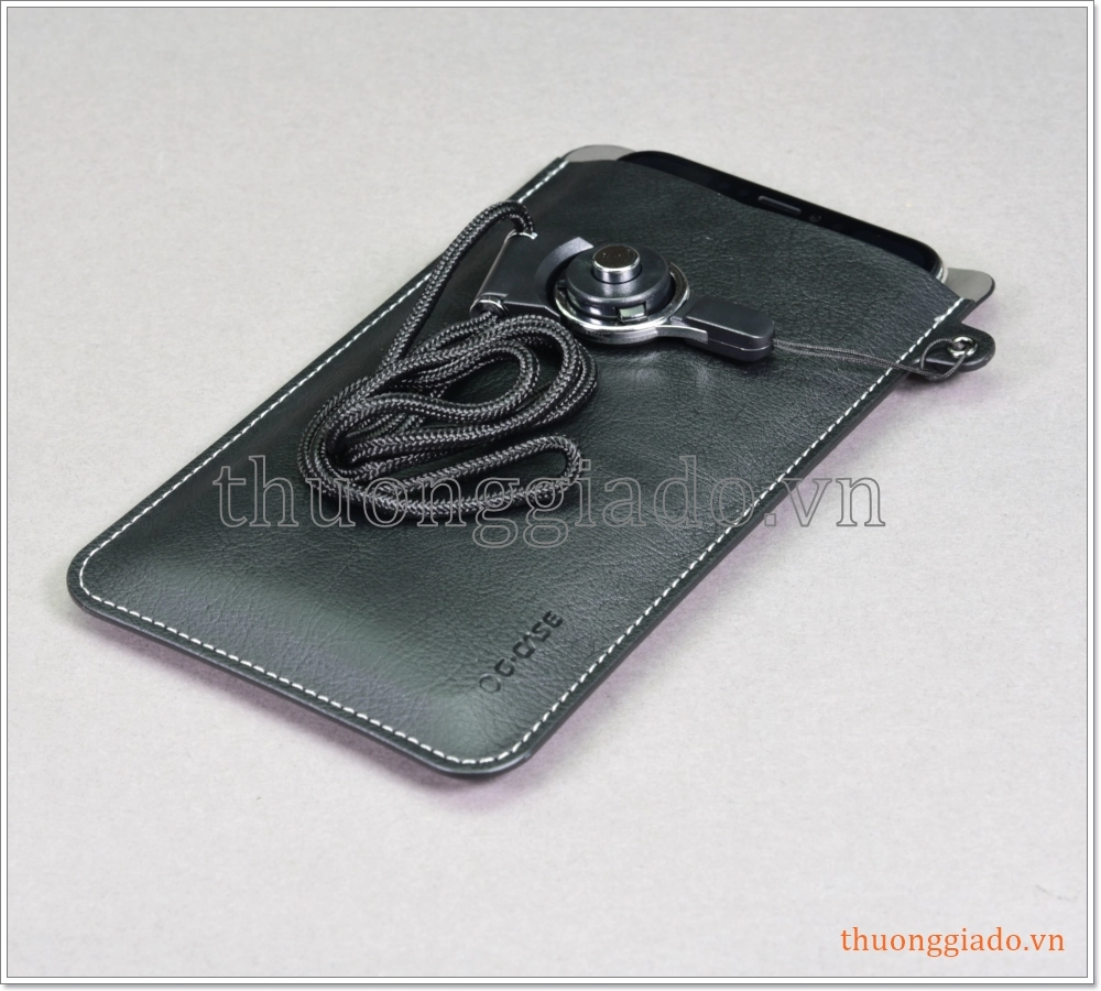 Bao da đeo cổ iPhone 11 Pro (5.8 inch), iPhone XS (5.8"), chất liệu da bò hiệu G-CASE