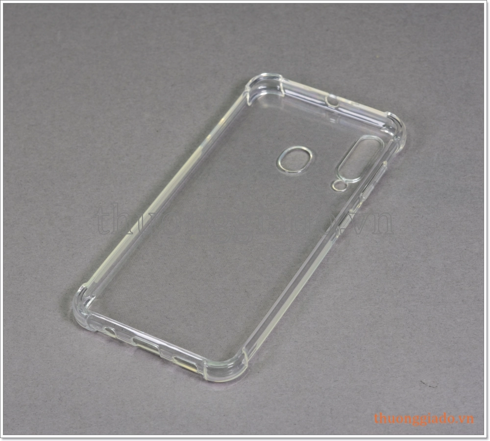 Ốp lưng Silicone Samsung Galaxy A60 (6.3 inch), ốp dẻo trong suốt, chống sốc 4 góc