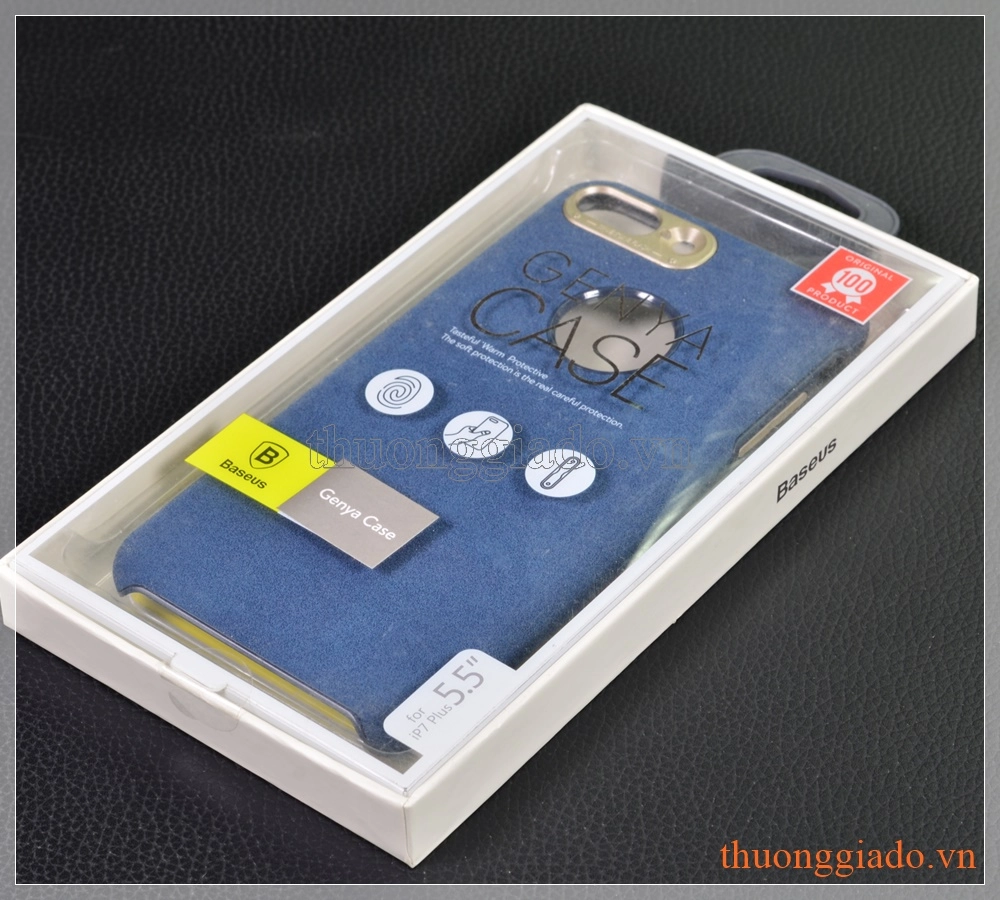 Ốp lưng iPhone 7 Plus (5.5"), iPhone 8 Plus (5.5"),hiệu Baseus, Genya case Ốp lưng iPhone 7 Plus (5.5"), iPhone 8 Plus (5.5"),hiệu Baseus, Genya case