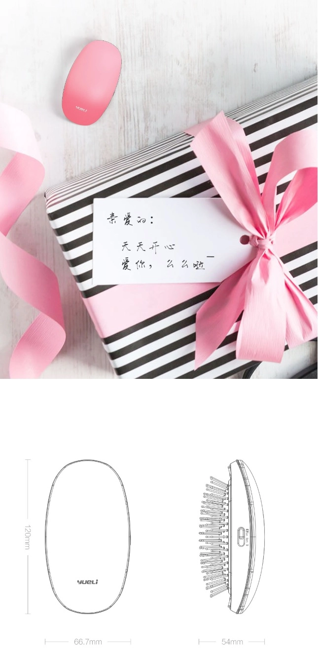 Lược chải đầu kiêm máy massage Xiaomi Yueli HIC-206PS Lược chải đầu kiêm máy massage Xiaomi Yueli HIC-206PS