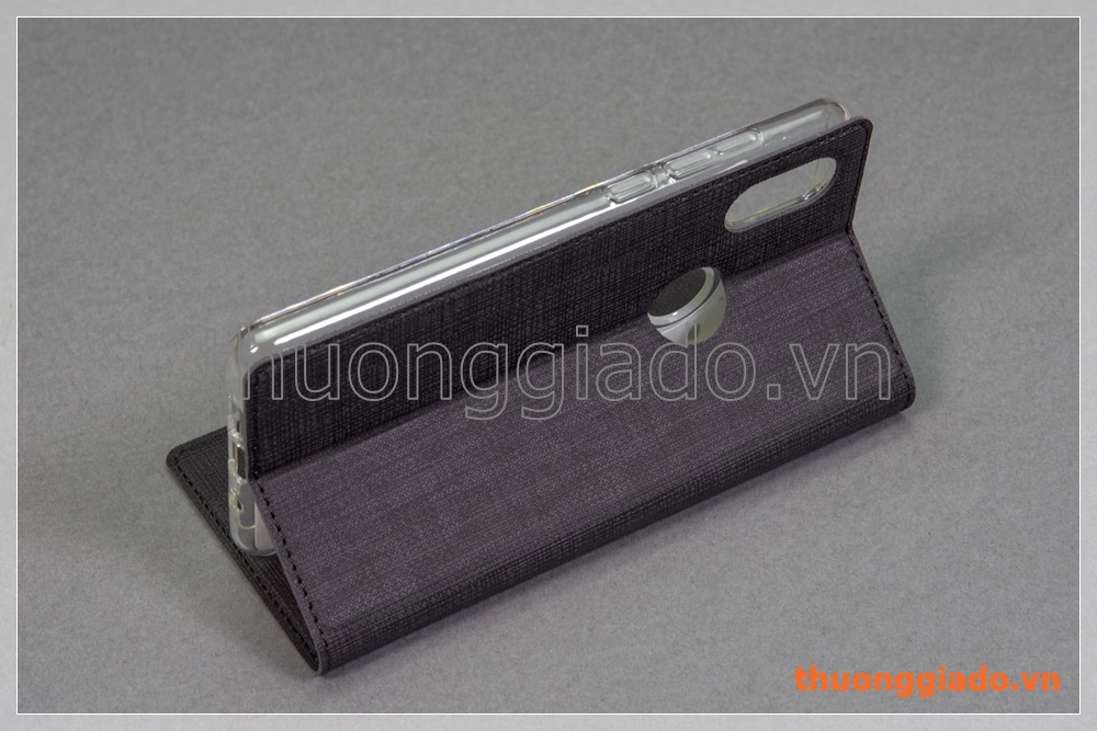 Bao da thời trang Mi Mix 2S flip leather case (hiệu Vili)