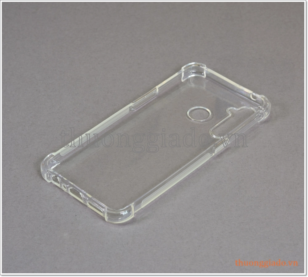 Ốp lưng silicone Realme 5 Pro, ốp dẻo trong suốt chống sốc 4 góc Ốp lưng silicone Realme 5 Pro, ốp dẻo trong suốt chống sốc 4 góc