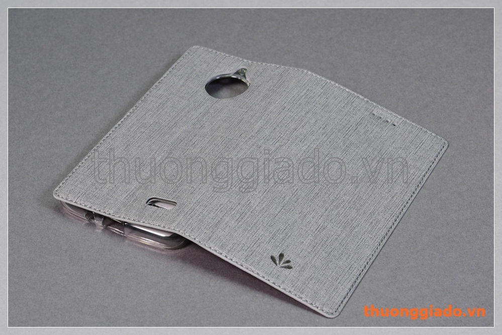 Bao da Moto E4 (Motorola) flip leather case, hiệu Vili