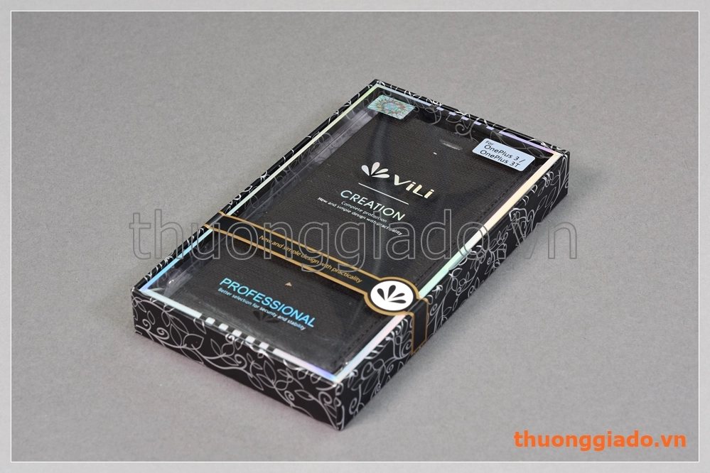 Bao da OnePlus 3 (1+3)/ OnePlus 3T flip leather case, hiệu Vili