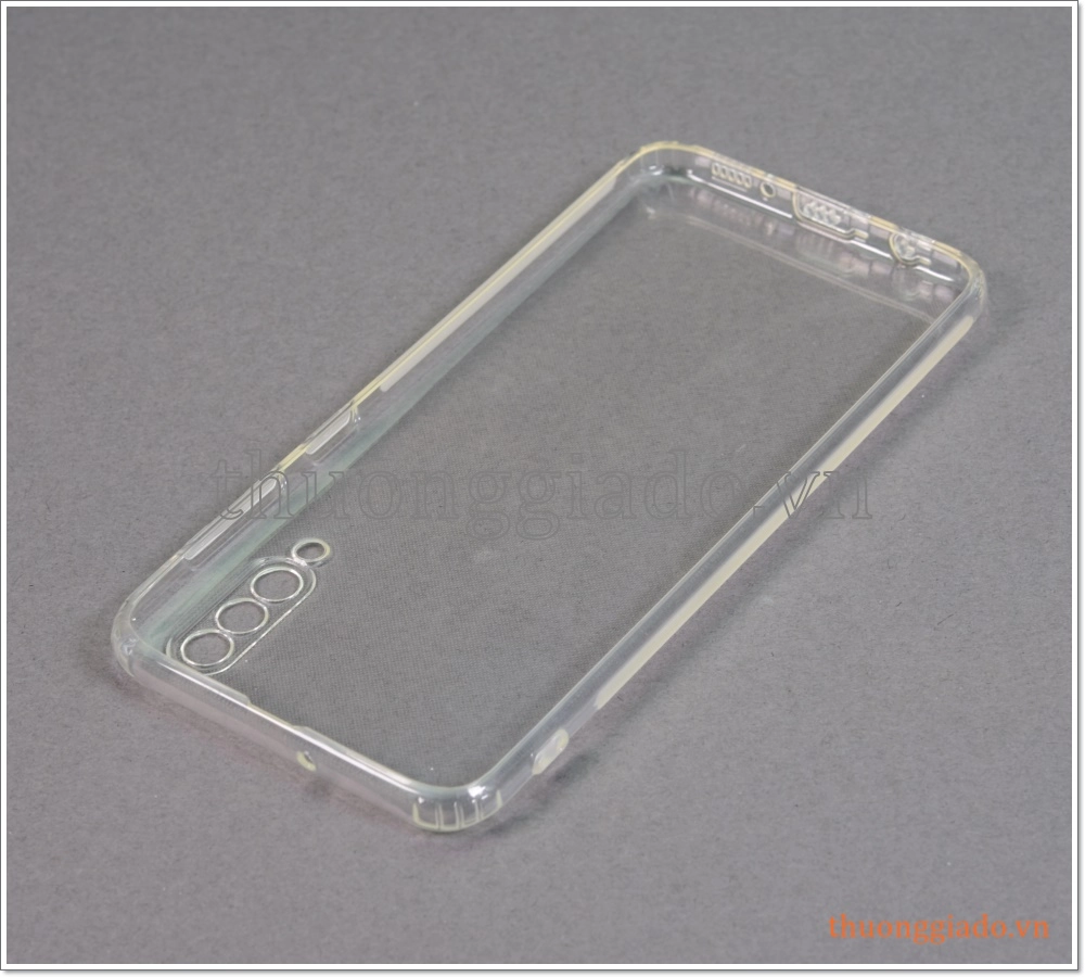 Ốp lưng silicone Samsung Galaxy A50/ A505 (ốp dẻo trong suốt, hiệu Aolibao