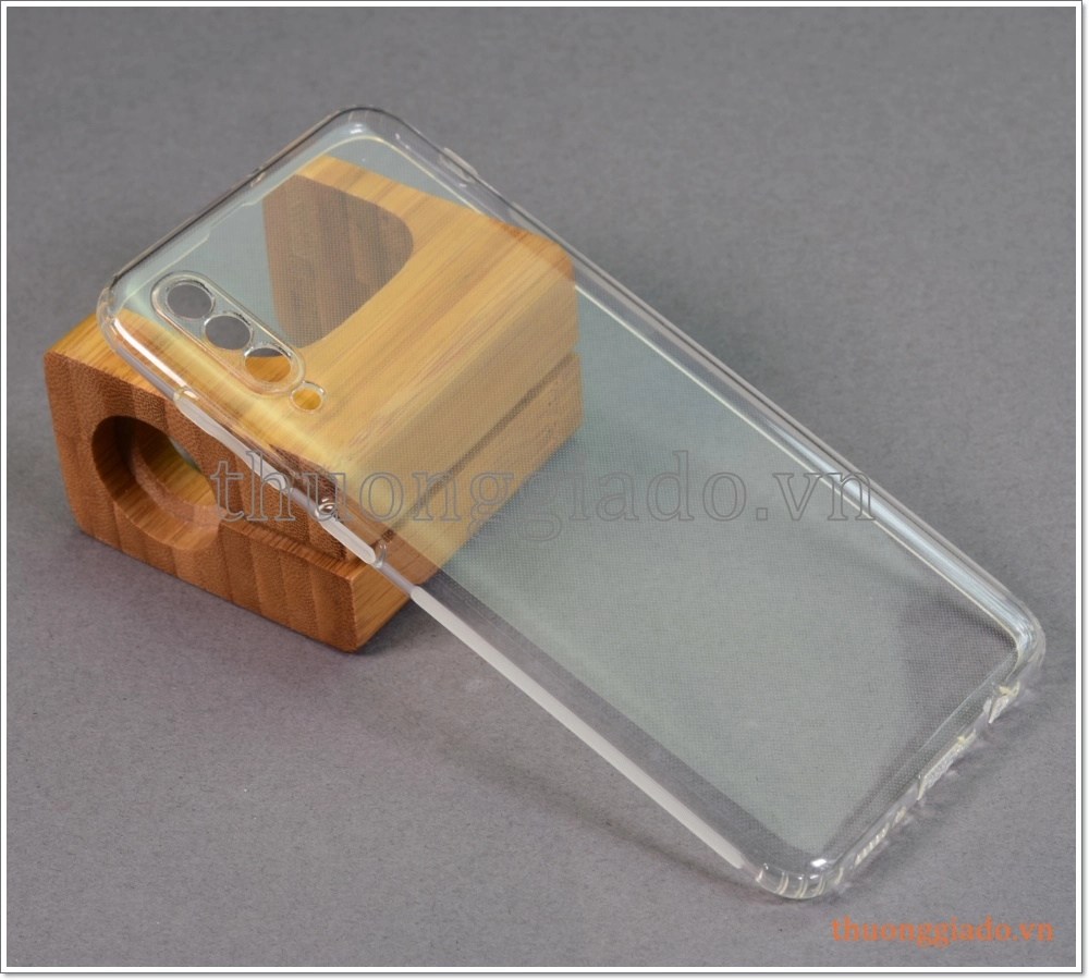 Ốp lưng silicone Samsung Galaxy A50/ A505 (ốp dẻo trong suốt, hiệu Aolibao