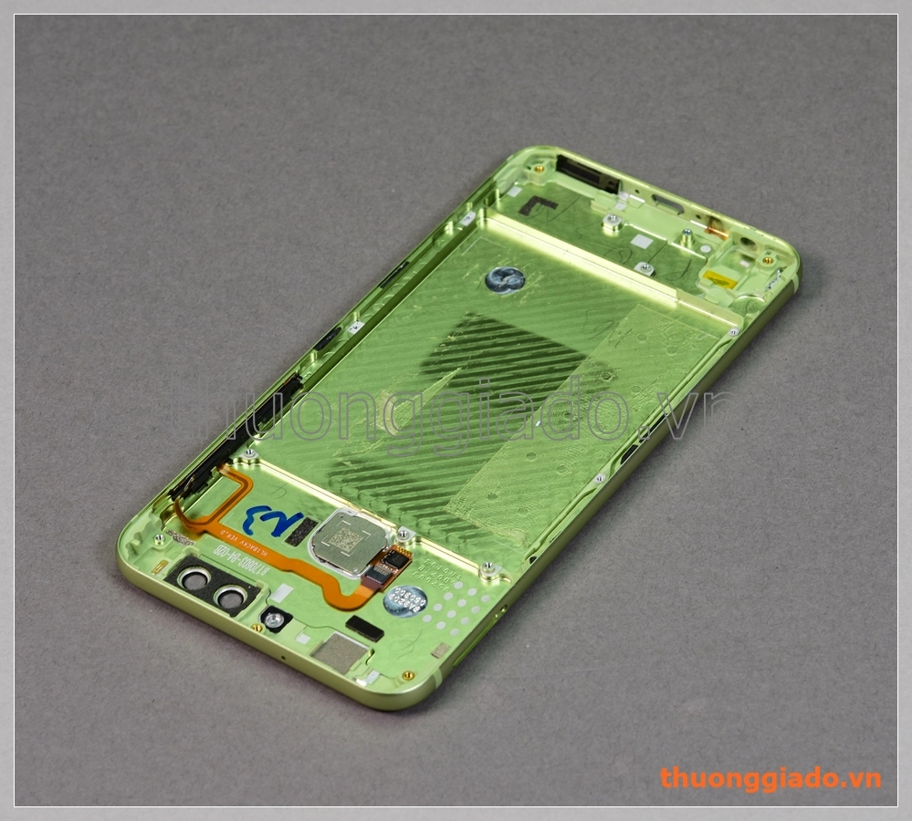 Thay vỏ Huawei Nova 2 Plus màu xanh, hàng zin tháo máy, kèm cảm biến vân tay