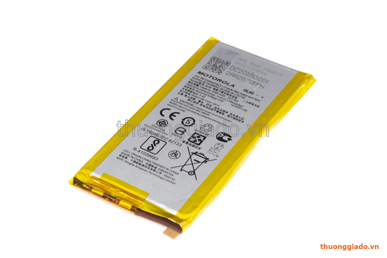 Thay pin Moto Z Play XT1635 (Motorola GL40),3510mAh