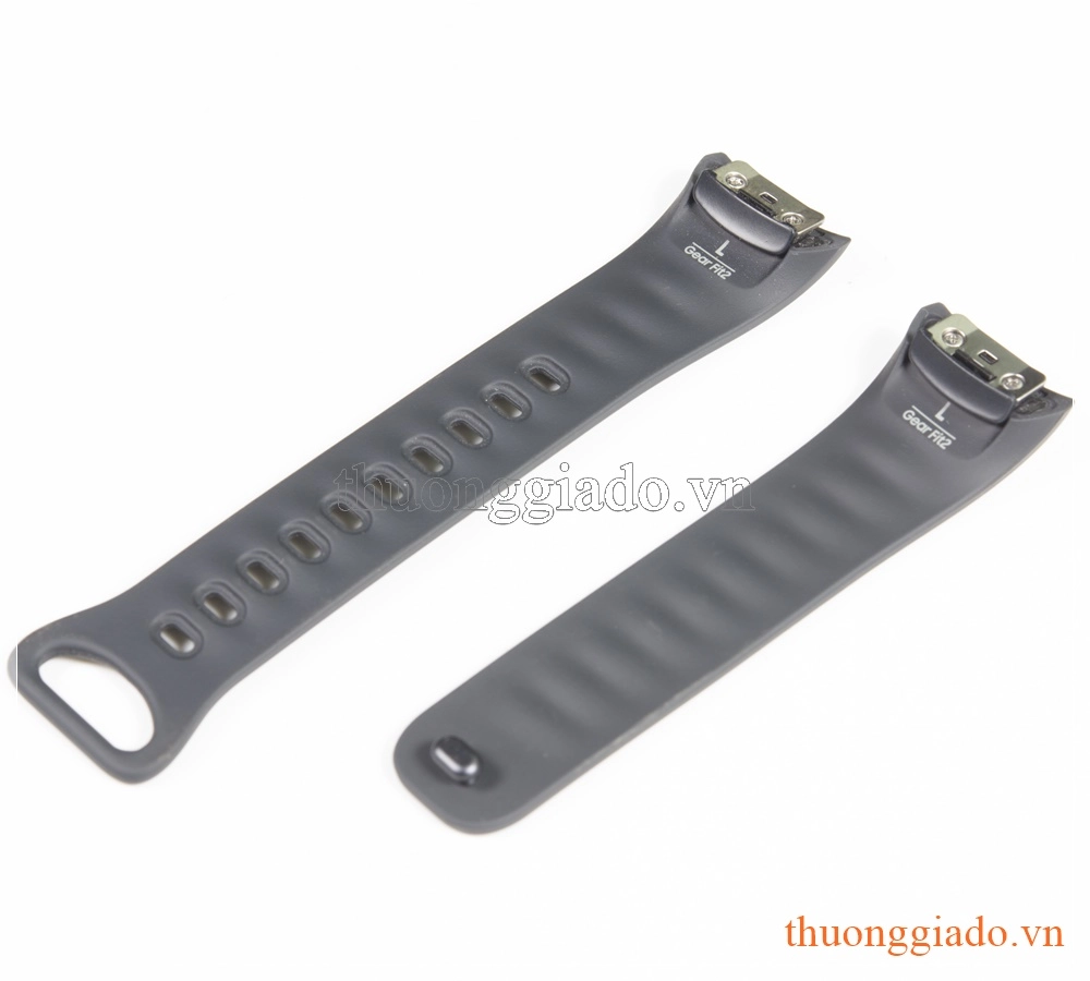 Dây đồng hồ Samsung Gear Fit 2/ R360 màu xám đen (hàng chính hãng) Dây đồng hồ Samsung Gear Fit 2/ R360 màu xám đen (hàng chính hãng)