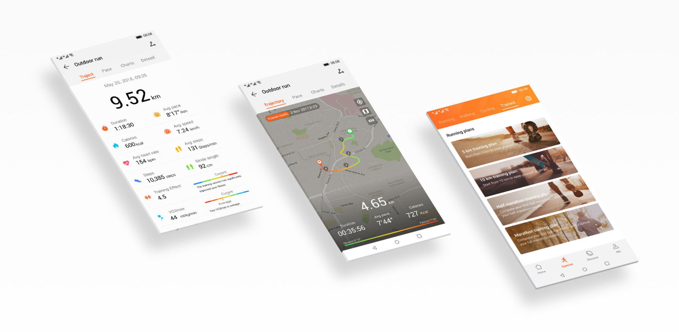 Huawei Talkband B5 Business Edition, vòng đeo tay kiêm tai nghe bluetooth (viền vàng, dây da)