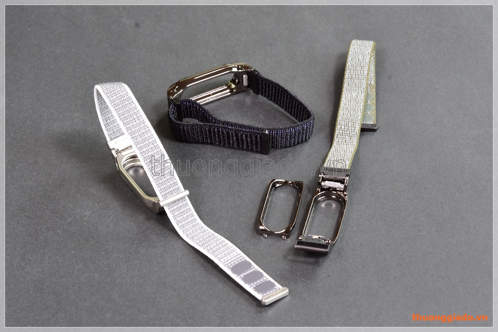 Dây thay thế Mi Band 2 (dây vải, khóa dính dán Velco)