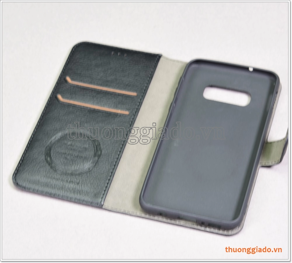 Bao da Samsung Galaxy S10e (G970), bao da cầm tay, chất liệu da bò, hiệu Kaiyue