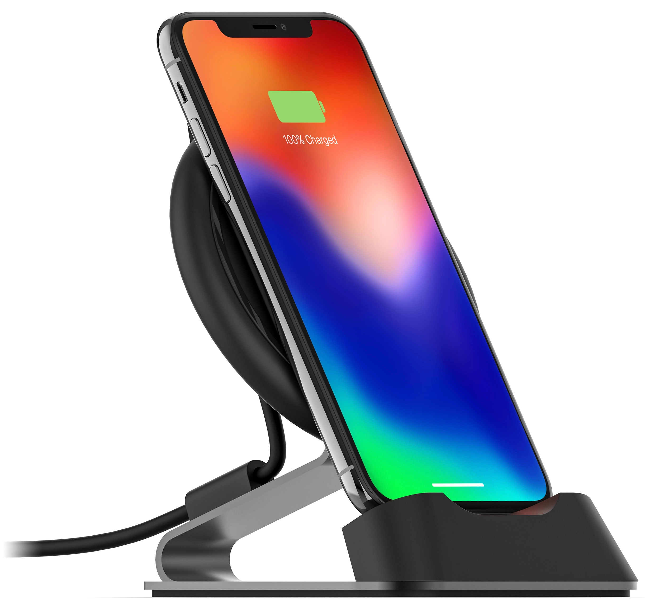 Đế sạc không dây để bàn và trên xe hơi Mophie Charge Stream Desk Stand 10W