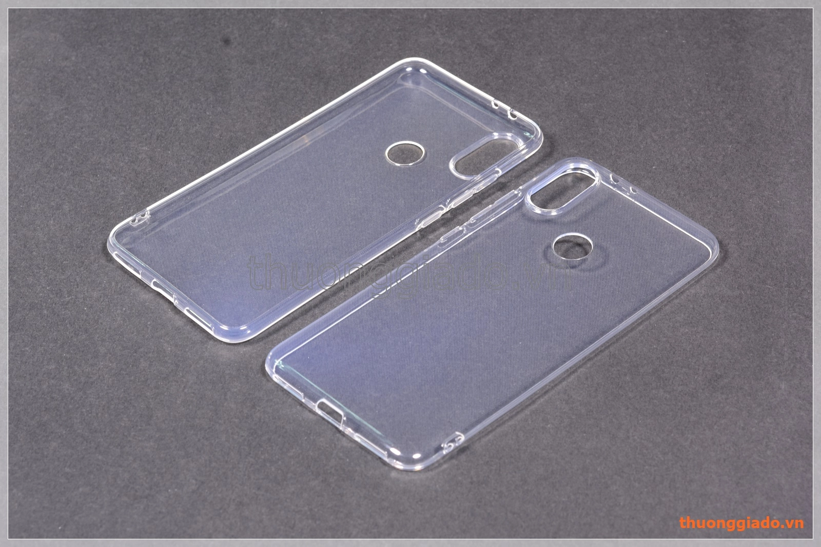 Ốp lưng silicone Mi 6X (5.99") màu trong suốt