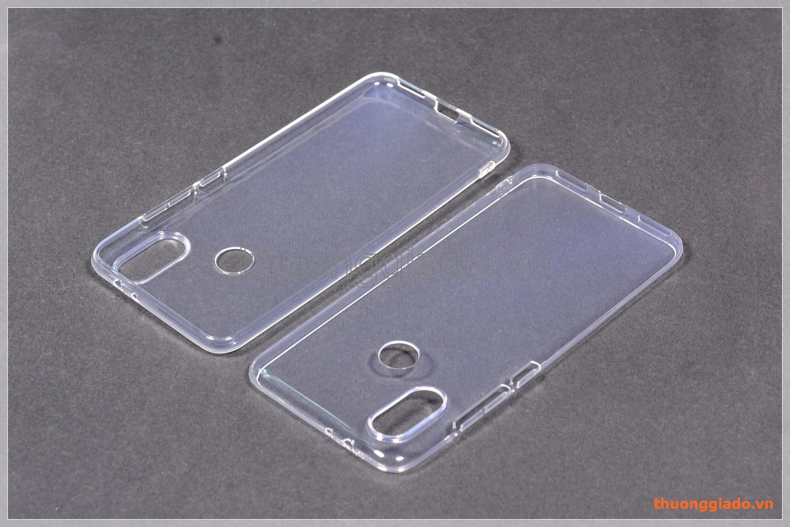 Ốp lưng silicone Mi 6X (5.99") màu trong suốt