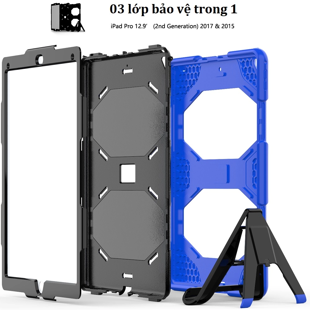 Ốp lưng chống sốc cho iPad Pro 12.9 (bản 2015 & 2017), mẫu 2