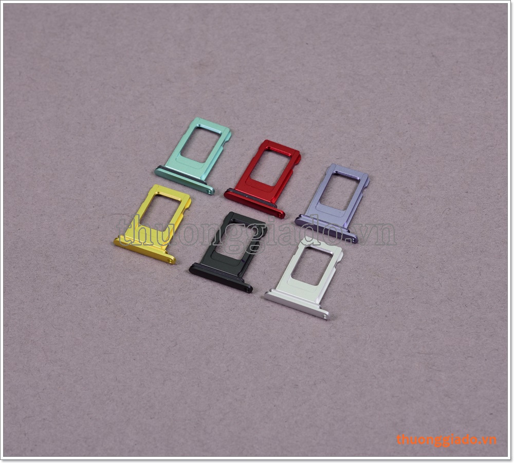Khay sim iPhone 11 (6.1 inch), phiên bản 01 sim (single sim), nano sim