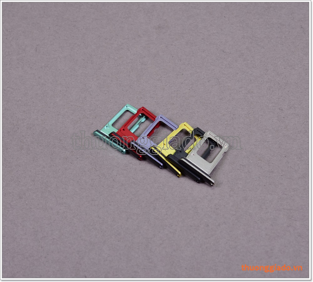 Khay sim iPhone 11 (6.1 inch), phiên bản 02 sim (dual sim), nano sim