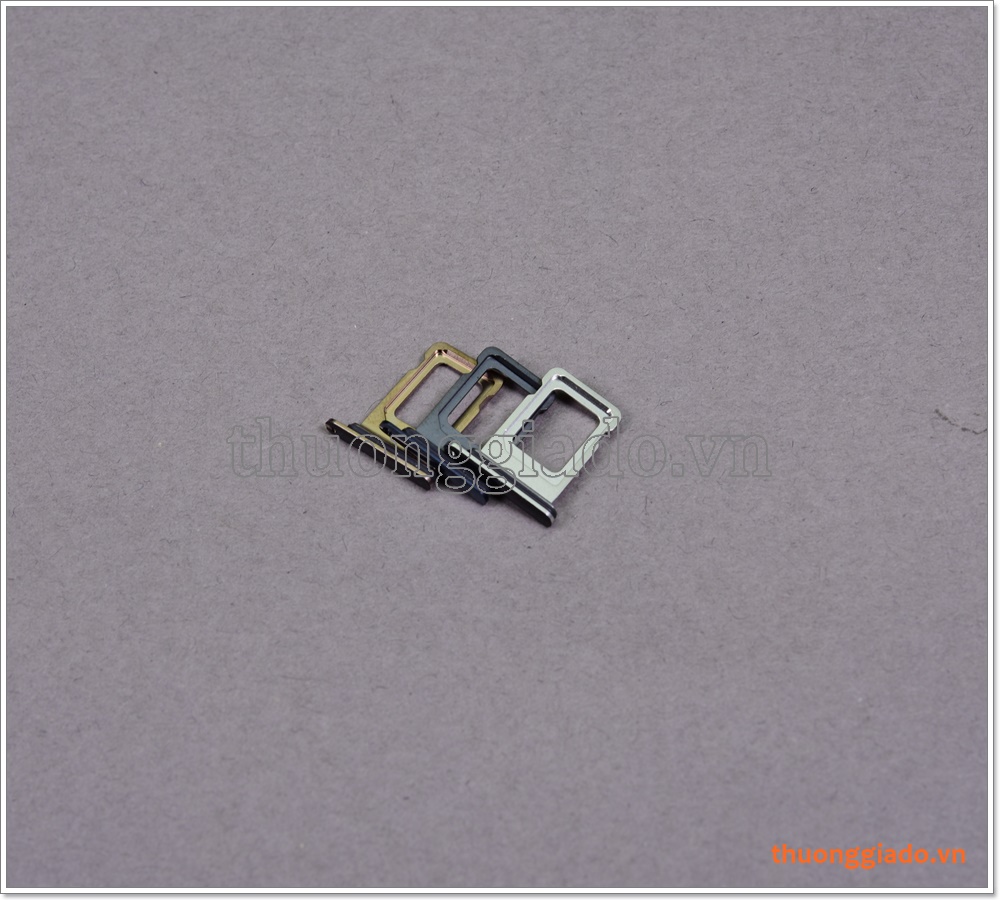 Khay sim iPhone 11 Pro Max/ iPhone 11 Pro (5.8 inch), bản 01 sim (single sim), nano sim