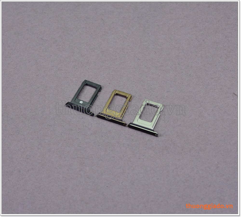 Khay sim iPhone 11 Pro Max/ iPhone 11 Pro (5.8 inch), bản 01 sim (single sim), nano sim