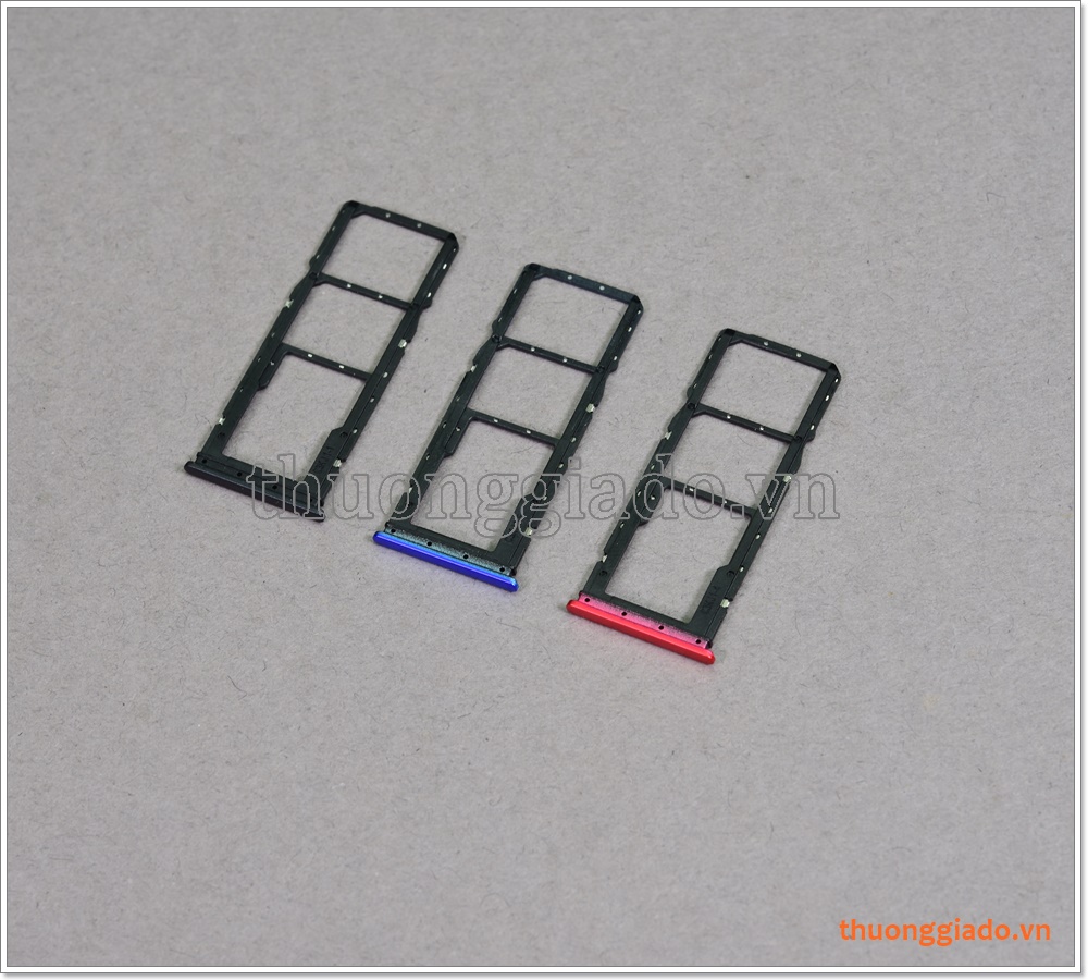 Khay sim Mi Redmi 8A, 03 ngăn đựng, kèm ngăn thẻ nhớ