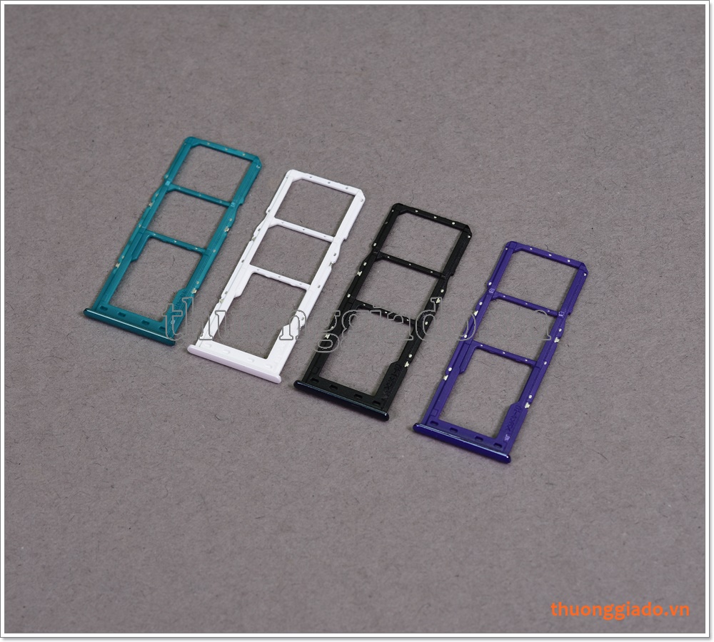 Khay sim Samsung Galaxy A30s, 03 ngăn đựng, kèm ngăn thẻ nhớ