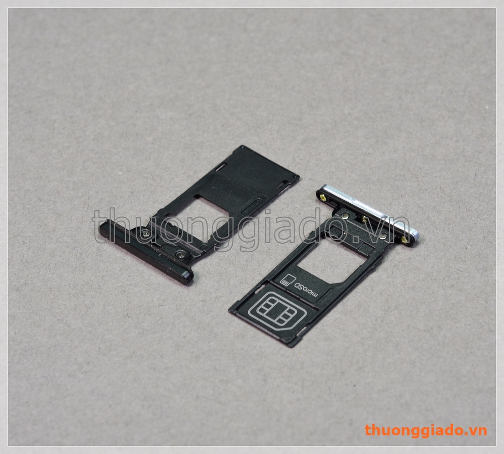 Khay sim Sony Xperia XZ2 Premium (khay sim hybrid, gồm ngăn đựng thẻ nhớ)