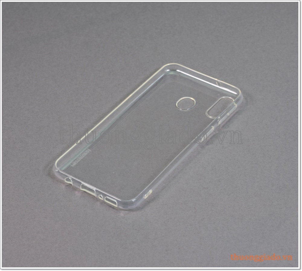 Ốp lưng silicone cho Samsung Galaxy M20 (loại trong suốt)