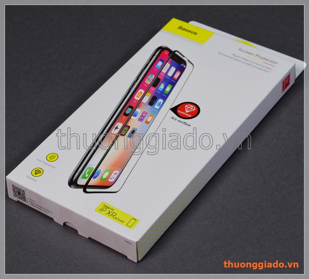Dán kính cường lực iPhone Xs Max (6.5"), iPhone 11 Pro Max, hiệu Baseus
